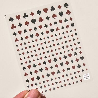 1 buc. Autocolante 5D Shell Light pentru unghii Fashion Gold Border Love Heart Bowknot Moon Star Art Decal Decorații de manichiură de înaltă calitate