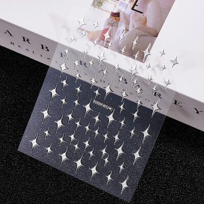 1kom 5D Japanski 3Styles Glitter Butterfly Nail Art Naljepnice Kawaii Samoljepljive naljepnice za nokte Klizne naljepnice DIY dodaci