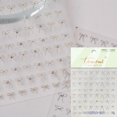 Roz Negru Bowknot Retro Alb Dantela Trandafir Reliefuri în relief 5D Autocolante auto-adezive Nail Art Decalcomanii de manichiură de epocă Comerț cu ridicata