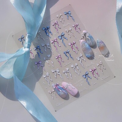 Αυτοκόλλητο 5D Koi Carp Nail Green Lotus Kawaii Red Carp Slider νυχιών για ανακούφιση μανικιούρ DIY ακρυλικά νύχια Αξεσουάρ ψαριού Decal