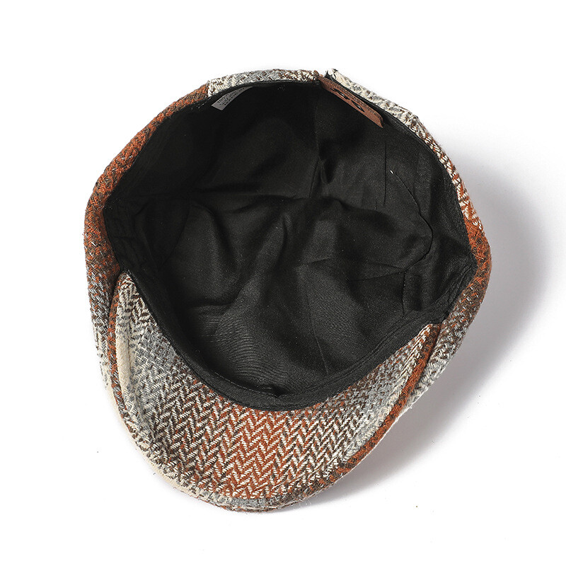 2023. Muška i ženska kapa s prednjom kapom Ulična ležerna modna beretka Svestrani slikarski šešir Trend Newsboy kapa Engleska Osmerokutni šešir