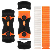 Razor Blade Plastic Scraper Κεραμικό γυαλί κόλλα παραθύρου αυτοκινήτου με περιτύλιγμα αυτοκόλλητο καθαριστικό εργαλείο αφαίρεσης μάκτρων