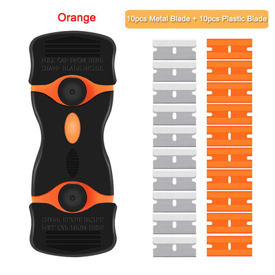 Razor Blade Plastic Scraper Κεραμικό γυαλί κόλλα παραθύρου αυτοκινήτου με περιτύλιγμα αυτοκόλλητο καθαριστικό εργαλείο αφαίρεσης μάκτρων