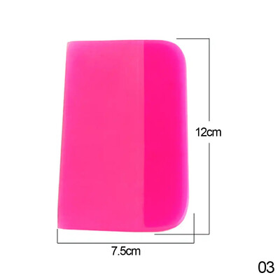 Komplet PPF brisača za automobile 3 veličine TPU gumeni brisač protiv ogrebotina za nijansu od vinila, strugač s vodenom oštricom Alati za zatamnjivanje prozora