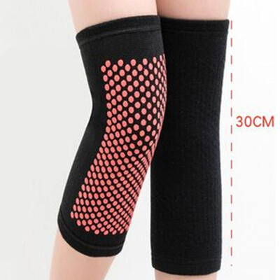 1 pár pontrendszer önmelegedő térdpárnák merevítő sport térdvédő turmalin térdtámogatás ízületi gyulladásos ízületi fájdalom enyhítésére