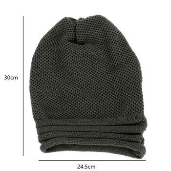 Winter Baggy Slouchy Beanie καπέλο μάλλινο πλεκτό ζεστό καπέλο για άντρες Γυναικείο Beanie μεγάλου μεγέθους χειμερινό καπέλο Keep ζεστό