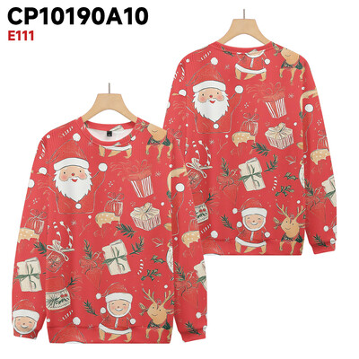 Plus Πουλόβερ για ενήλικες Χριστουγεννιάτικες στολές Μοτίβο πουλόβερ Πουλόβερ ριγέ Oversize Snow Print Στρογγυλή λαιμόκοψη Πουλόβερ Φθινόπωρο Χειμώνας