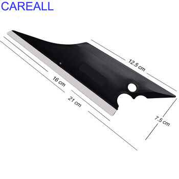 CAREALL 5PCS Conqueror Rubber Squeegee Soft Blade Vinyl Wrap Window Scraper Tint Scraper Snow Water Demover Wiper Cleaning Car Wash Cleaning