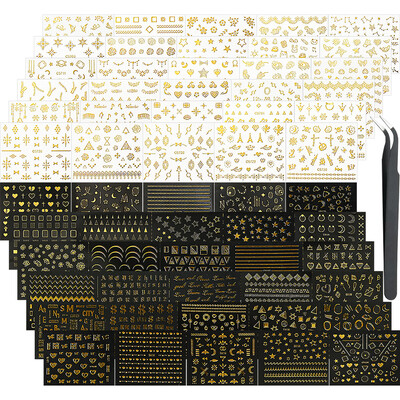 3D színes virágok Cseresznyevirág rózsa százszorszép körömmatricák 20/30/60/70/90db Aranyos szív körömmatrica manikűr dekoráció 5,5*6cm