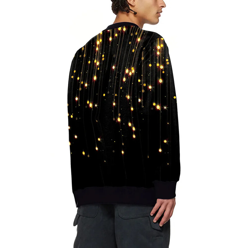 Vyriški Moteriški kalėdiniai megztiniai megztiniai Šventiniam vakarėliui Tacky kalėdiniai džemperiai Unisex elnio snaigės Bjaurus kalėdinis megztinis