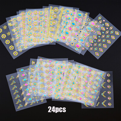 30/24 τμχ Τρισδιάστατα αυτοκόλλητα χριστουγεννιάτικα νυχιών χαριτωμένο αρκουδάκι με νιφάδες χιονιού από άλκες Χριστουγεννιάτικο αυτοκόλλητο νυχιών Χριστουγεννιάτικο εορταστικό ντεκόρ νυχιών