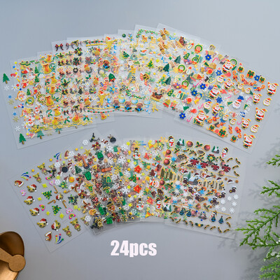 30/24 τμχ Τρισδιάστατα αυτοκόλλητα χριστουγεννιάτικα νυχιών χαριτωμένο αρκουδάκι με νιφάδες χιονιού από άλκες Χριστουγεννιάτικο αυτοκόλλητο νυχιών Χριστουγεννιάτικο εορταστικό ντεκόρ νυχιών