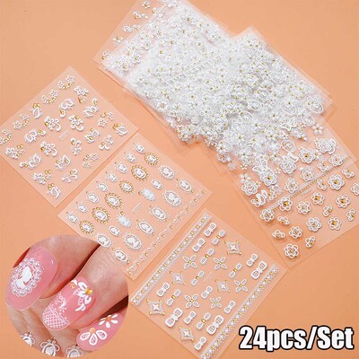 30/24 τμχ Τρισδιάστατα αυτοκόλλητα χριστουγεννιάτικα νυχιών χαριτωμένο αρκουδάκι με νιφάδες χιονιού από άλκες Χριστουγεννιάτικο αυτοκόλλητο νυχιών Χριστουγεννιάτικο εορταστικό ντεκόρ νυχιών