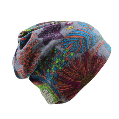 Vânzare fierbinte 8 culori Vintage cu dungi pentru femei Beanie caldă Top Fashion Lay Casual Pălărie de iarnă Hip-Hop Cap Gorro Girl Touca Reducere