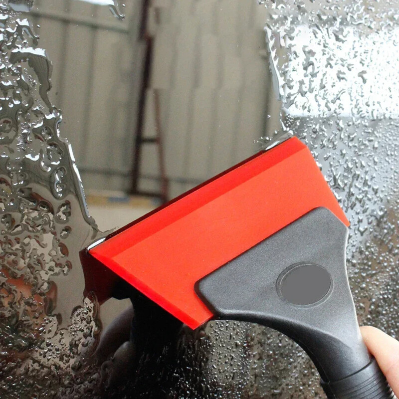 1vnt Automobilinis grandiklis Minkštas guminis valytuvo atspalvio įrankis Automobilio plėvelės įrankis Plastikinės sausgyslės plėvelės grandiklio valymo įrankis Stiklo minkštas grandiklis