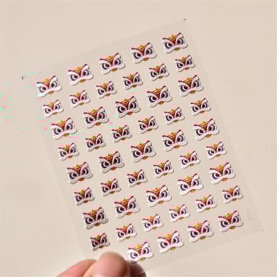 1 τμχ 5D Relief Red Retro Butterfly Nail Art Charms Αυτοκόλλητα Πολυτελή ακρυλικά διακοσμητικά νυχιών Αυτοκόλλητα DIY Διακοσμητικό για μανικιούρ συρόμενο