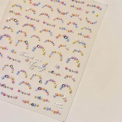 1 τμχ 5D Relief Red Retro Butterfly Nail Art Charms Αυτοκόλλητα Πολυτελή ακρυλικά διακοσμητικά νυχιών Αυτοκόλλητα DIY Διακοσμητικό για μανικιούρ συρόμενο