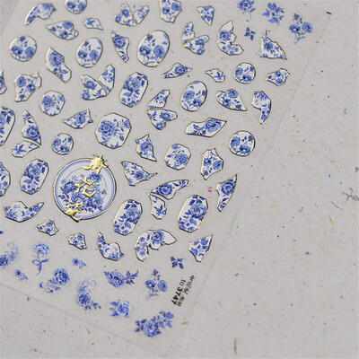 1 τμχ 5D Relief Red Retro Butterfly Nail Art Charms Αυτοκόλλητα Πολυτελή ακρυλικά διακοσμητικά νυχιών Αυτοκόλλητα DIY Διακοσμητικό για μανικιούρ συρόμενο