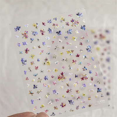 1 τμχ 5D Relief Red Retro Butterfly Nail Art Charms Αυτοκόλλητα Πολυτελή ακρυλικά διακοσμητικά νυχιών Αυτοκόλλητα DIY Διακοσμητικό για μανικιούρ συρόμενο