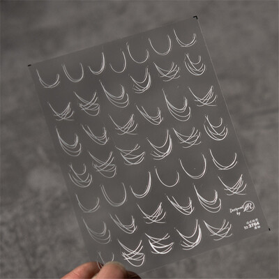 1 τμχ 5D Relief Red Retro Butterfly Nail Art Charms Αυτοκόλλητα Πολυτελή ακρυλικά διακοσμητικά νυχιών Αυτοκόλλητα DIY Διακοσμητικό για μανικιούρ συρόμενο