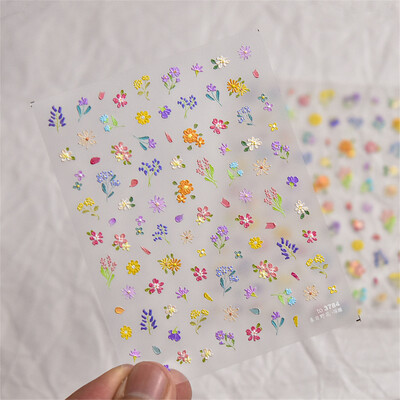 1 τμχ 5D Relief Red Retro Butterfly Nail Art Charms Αυτοκόλλητα Πολυτελή ακρυλικά διακοσμητικά νυχιών Αυτοκόλλητα DIY Διακοσμητικό για μανικιούρ συρόμενο