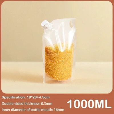 Skladovacie vrece na obilie, utesnené vrecko na obilie, odolné voči vlhkosti a hmyzu, priehľadné zahustené prenosné skladovacie vrecia na potraviny