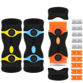 Auto akende kleebiste puhastamiseks habemenuga kaabitsa toon Vinüülmähise liimiga klaasi kaabitsa eemaldaja automaatne puhastusvahend DIY paigaldustööriist