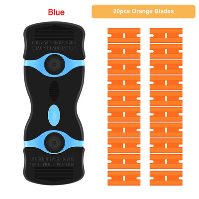 Auto akende kleebiste puhastamiseks habemenuga kaabitsa toon Vinüülmähise liimiga klaasi kaabitsa eemaldaja automaatne puhastusvahend DIY paigaldustööriist