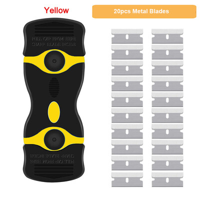 Auto akende kleebiste puhastamiseks habemenuga kaabitsa toon Vinüülmähise liimiga klaasi kaabitsa eemaldaja automaatne puhastusvahend DIY paigaldustööriist