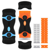 Langų stiklo lipdukų valymo skustuvo grandiklis Keraminiai skutimosi peiliukai automobilių atspalvių orkaitės vinilo apvyniojimo klijai valytuvo valiklio valiklis