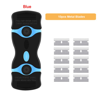 Langų stiklo lipdukų valymo skustuvo grandiklis Keraminiai skutimosi peiliukai automobilių atspalvių orkaitės vinilo apvyniojimo klijai valytuvo valiklio valiklis