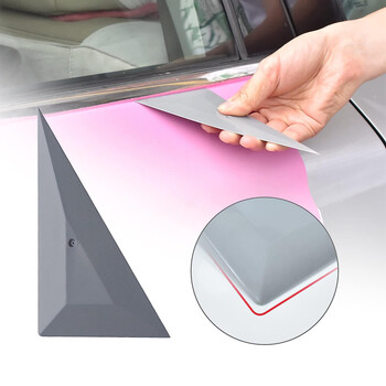 2 τμχ Παράθυρο Tint Squeegee Triangle Film Scraper Card Scraper Tint Tools Βινυλικό περιτύλιγμα Τρίγωνο γωνιακό μάκτρο Εγκατάσταση μεμβράνης