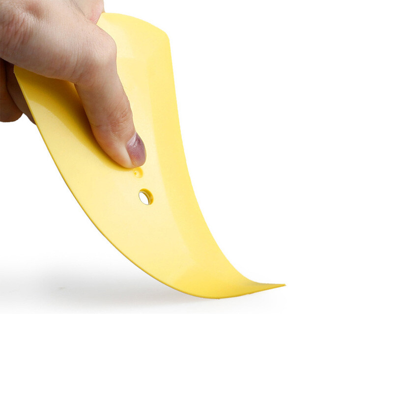 2 vnt lango atspalvio valytuvo trikampio plėvelės grandiklio kortelės grandiklio atspalvio įrankiai Vinilo apvyniojimo trikampio kampinio valytuvo plėvelės montavimas