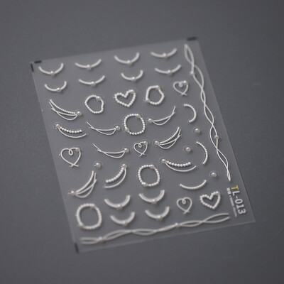 1kom 5D reljefne svjetlucave ribice Nail Art Kawaii naljepnice Ružičasto Žuto Crvene Samoljepljive Transfer Ukrasi za nokte Klizne naljepnice Uradi sam