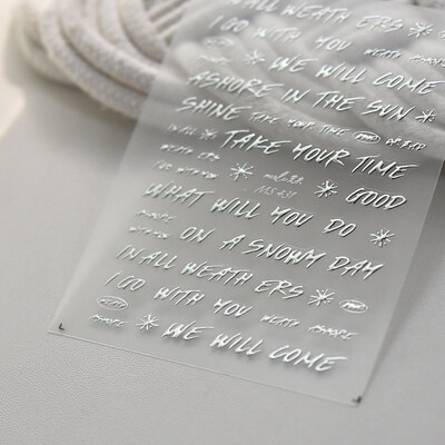 1kom 5D reljefne svjetlucave ribice Nail Art Kawaii naljepnice Ružičasto Žuto Crvene Samoljepljive Transfer Ukrasi za nokte Klizne naljepnice Uradi sam