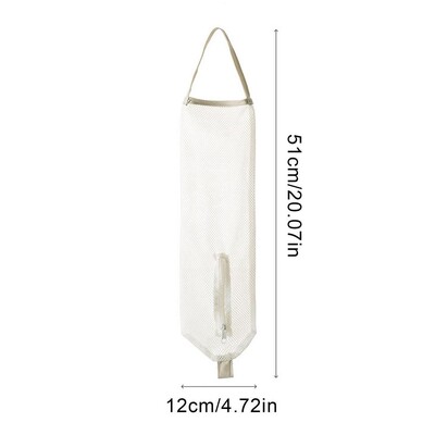 Tinklinis tinklas Daugkartinio naudojimo pakabinami laikymo maišeliai Vaisiai Daržovių Česnakai Svogūnai Namų tuščiaviduriai tinkliniai maišeliai Virtuvės priedai