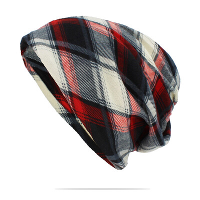 LOVINGSHA Μάρκα Φθινόπωρο Χειμώνας Γυναικεία Καπέλα διπλής χρήσης Κασκόλ Λεπτό Κλασσικό Σχέδιο Ανδρικά Skullies and Beanies Γυναικεία μάσκα προσώπου HT155