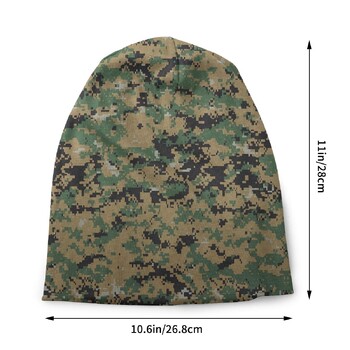 MARPAT Камуфлаж Унисекс Боне Тънки външни шапки Шапка Skullies Дишащи шапки