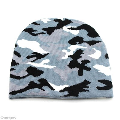 Νέα Army Green Camouflage Beanies Καπέλα για Γυναικεία Ανδρικά Camo Χειμερινά καπέλα ζεστά 2023