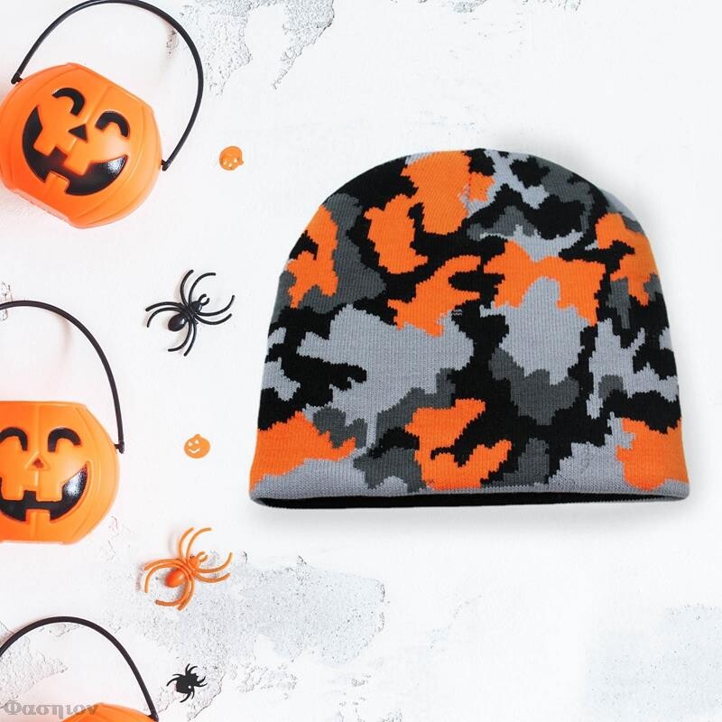 Νέα Army Green Camouflage Beanies Καπέλα για Γυναικεία Ανδρικά Camo Χειμερινά καπέλα ζεστά 2023