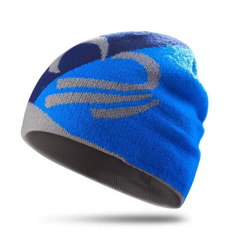 Ziemas cepures Vilnas trikotāžas pupiņas Cepures Mīkstas Siltas Slēpošanas Cepure Pulkstenis Cepurīte Sports Skriešana Hiphops Slouchy Cepures Unisex Drop Shipping