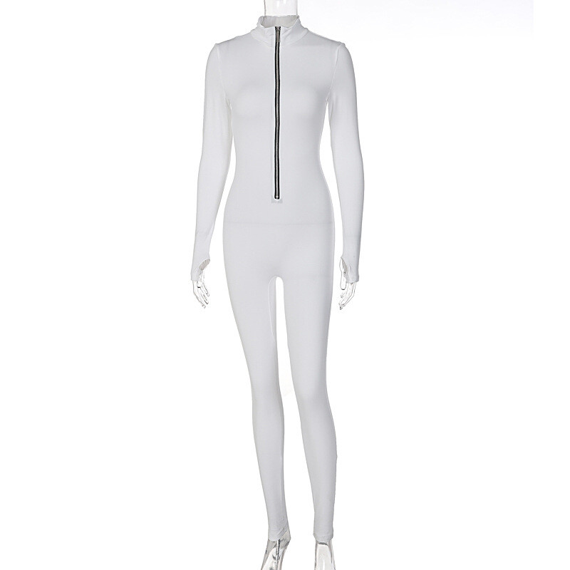 Ευρωπαϊκό και αμερικανικό στυλ άνοιξη 2024 νέα μονόχρωμη αθλητική φόρμα γιόγκα για γυναίκες με μακριά μανίκια