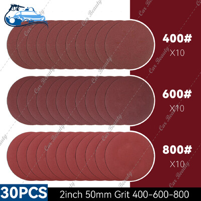 2-tolline 50 mm ümmargune liivapaber 60-5000 karedusega konks- ja silmuslihvimisketta alus lihvimismasinate puurimismasina ja pöördtööriistade poleerimiseks