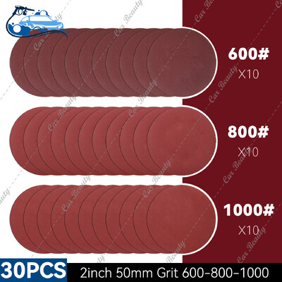 2-tolline 50 mm ümmargune liivapaber 60-5000 karedusega konks- ja silmuslihvimisketta alus lihvimismasinate puurimismasina ja pöördtööriistade poleerimiseks