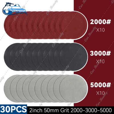 2-tolline 50 mm ümmargune liivapaber 60-5000 karedusega konks- ja silmuslihvimisketta alus lihvimismasinate puurimismasina ja pöördtööriistade poleerimiseks