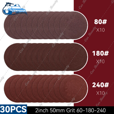 2-tolline 50 mm ümmargune liivapaber 60-5000 karedusega konks- ja silmuslihvimisketta alus lihvimismasinate puurimismasina ja pöördtööriistade poleerimiseks
