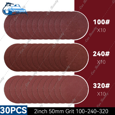 2-tolline 50 mm ümmargune liivapaber 60-5000 karedusega konks- ja silmuslihvimisketta alus lihvimismasinate puurimismasina ja pöördtööriistade poleerimiseks