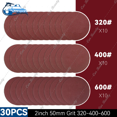 2-tolline 50 mm ümmargune liivapaber 60-5000 karedusega konks- ja silmuslihvimisketta alus lihvimismasinate puurimismasina ja pöördtööriistade poleerimiseks