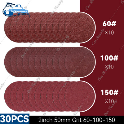 2-tolline 50 mm ümmargune liivapaber 60-5000 karedusega konks- ja silmuslihvimisketta alus lihvimismasinate puurimismasina ja pöördtööriistade poleerimiseks