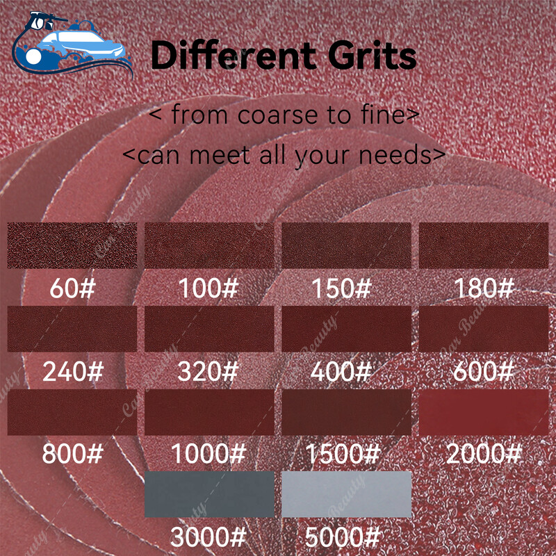 2-tolline 50 mm ümmargune liivapaber 60-5000 karedusega konks- ja silmuslihvimisketta alus lihvimismasinate puurimismasina ja pöördtööriistade poleerimiseks